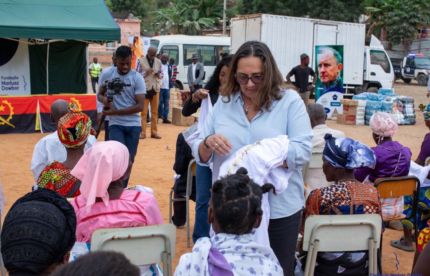 Entrega de Donativos na Muxima